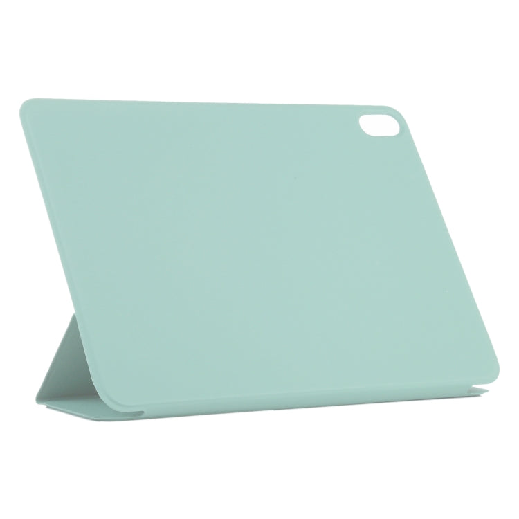 For iPad Air 11 2024 Double-sided Clip Non-buckle Magnetic PU Smart Tablet Case(Light Green) - iPad Air 11 2024 Cases by PMC TechLife | Online Shopping South Africa | PMC TechLife | Buy Now Pay Later Mobicred