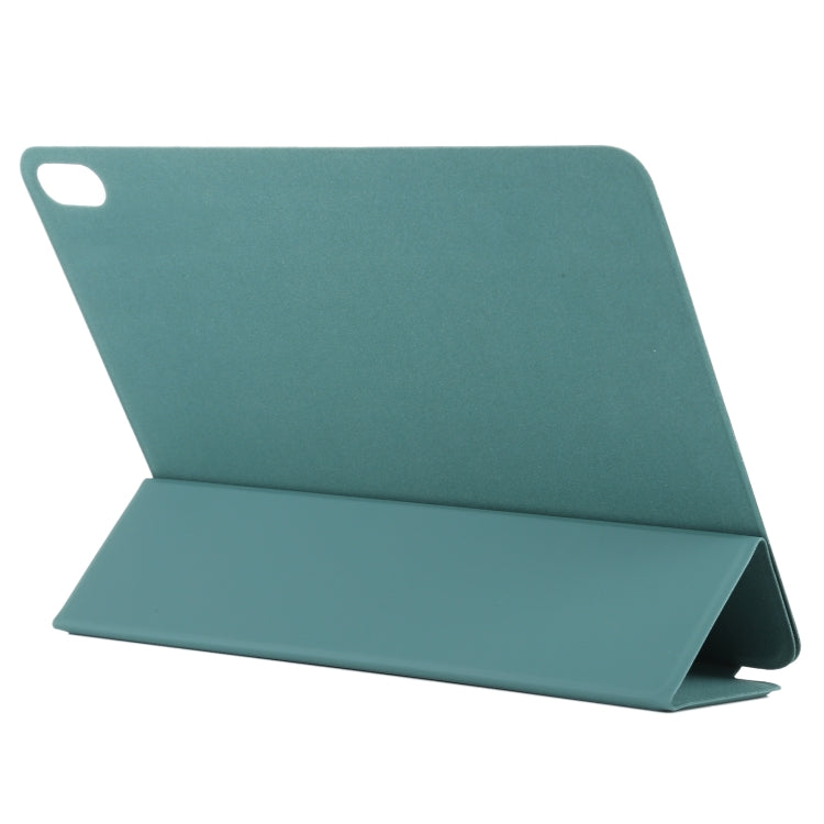 For iPad Air 11 2024 Double-sided Clip Non-buckle Magnetic PU Smart Tablet Case(Green) - iPad Air 11 2024 Cases by PMC TechLife | Online Shopping South Africa | PMC TechLife | Buy Now Pay Later Mobicred