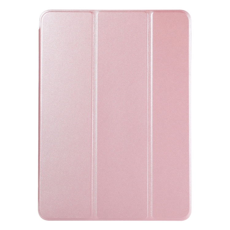 For iPad Air 11 2024 Double-sided Clip Non-buckle Magnetic PU Smart Tablet Case(Rose Gold) - iPad Air 11 2024 Cases by PMC TechLife | Online Shopping South Africa | PMC TechLife | Buy Now Pay Later Mobicred