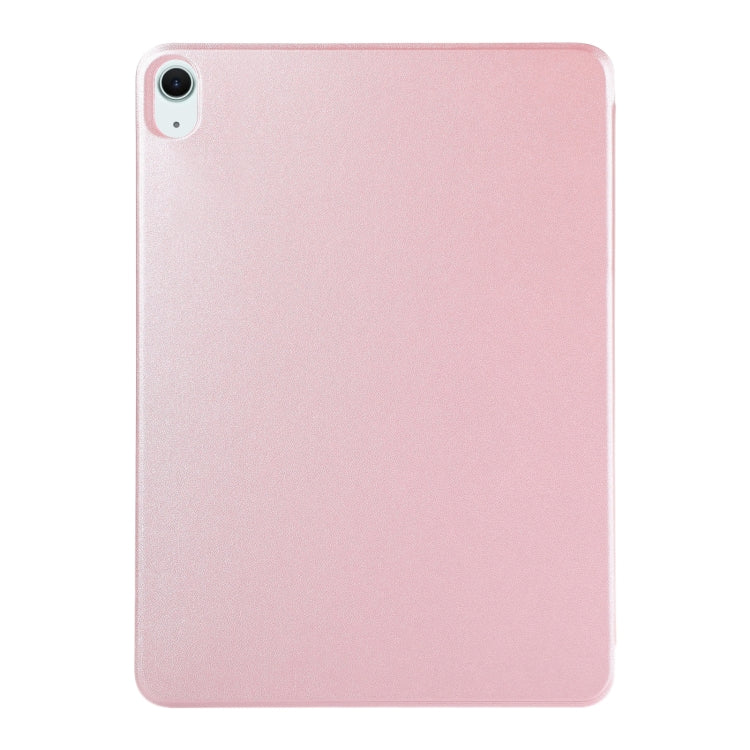 For iPad Air 11 2024 Double-sided Clip Non-buckle Magnetic PU Smart Tablet Case(Rose Gold) - iPad Air 11 2024 Cases by PMC TechLife | Online Shopping South Africa | PMC TechLife | Buy Now Pay Later Mobicred