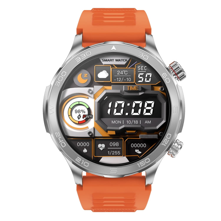 DK67 1.53 inch IP67 BT 5.0 Fitness Sport Smart Watch, Support Bluetooth Call / Sleep / Blood Oxygen / Heart Rate / Blood Pressure Health Monitor(Orange) - Smart Watches by PMC TechLife | Online Shopping South Africa | PMC TechLife | Buy Now Pay Later Mobicred