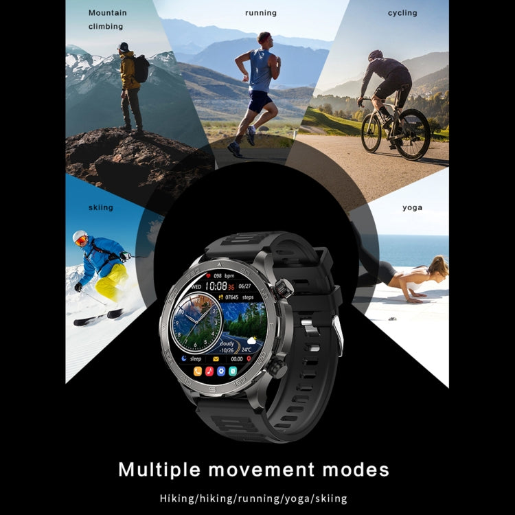 DK67 1.53 inch IP67 BT 5.0 Fitness Sport Smart Watch, Support Bluetooth Call / Sleep / Blood Oxygen / Heart Rate / Blood Pressure Health Monitor(Silver) - Smart Watches by PMC TechLife | Online Shopping South Africa | PMC TechLife | Buy Now Pay Later Mobicred