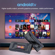 HK1 RBOX D8 RK3528 Android 13.0 Quad Core 8K HD Wifi6 Bluetooth TV Stick, RAM:4GB+32GB(EU Plug)