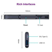 HK1 RBOX D8 RK3528 Android 13.0 Quad Core 8K HD Wifi6 Bluetooth TV Stick, RAM:4GB+32GB(UK Plug)
