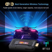 HK1 RBOX D8 RK3528 Android 13.0 Quad Core 8K HD Wifi6 Bluetooth TV Stick, RAM:4GB+32GB(UK Plug)