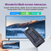 HK1 RBOX D8 RK3528 Android 13.0 Quad Core 8K HD Wifi6 Bluetooth TV Stick, RAM:4GB+32GB(UK Plug)