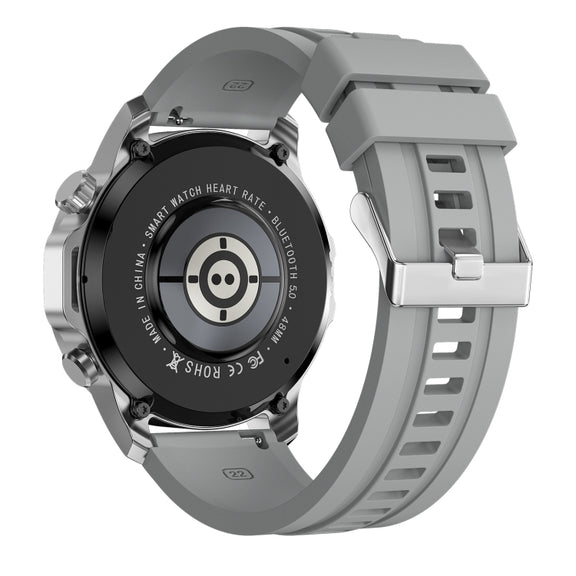 DK68 1.53 inch IP67 BT 5.0 Fitness Sport Smart Watch, Support LED Flashlight / Bluetooth Call / Sleep / Blood Oxygen / Heart Rate / Blood Pressure Health Monitor(Silver)