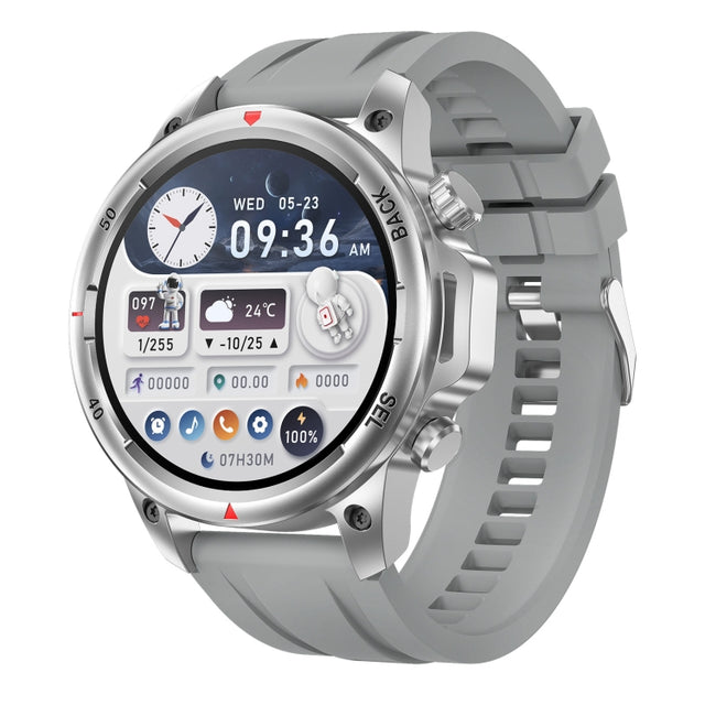 DK68 1.53 inch IP67 BT 5.0 Fitness Sport Smart Watch, Support LED Flashlight / Bluetooth Call / Sleep / Blood Oxygen / Heart Rate / Blood Pressure Health Monitor(Silver)