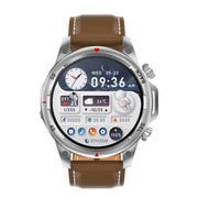 DK68 1.53 inch IP67 BT 5.0 Fitness Sport Smart Watch, Support LED Flashlight / Bluetooth Call / Sleep / Blood Oxygen / Heart Rate / Blood Pressure Health Monitor(Brown)