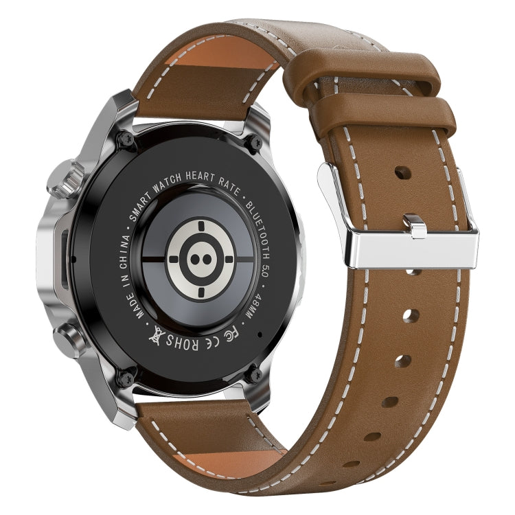 DK68 1.53 inch IP67 BT 5.0 Fitness Sport Smart Watch, Support LED Flashlight / Bluetooth Call / Sleep / Blood Oxygen / Heart Rate / Blood Pressure Health Monitor(Brown)