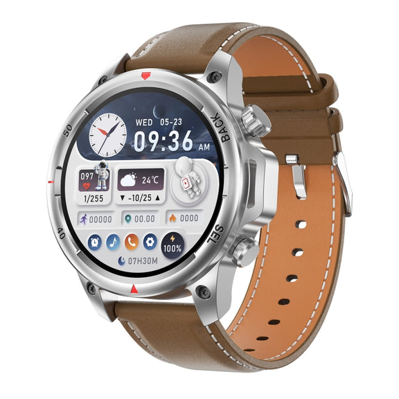DK68 1.53 inch IP67 BT 5.0 Fitness Sport Smart Watch, Support LED Flashlight / Bluetooth Call / Sleep / Blood Oxygen / Heart Rate / Blood Pressure Health Monitor(Brown)