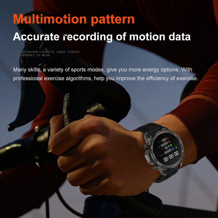 DK68 1.53 inch IP67 BT 5.0 Fitness Sport Smart Watch, Support LED Flashlight / Bluetooth Call / Sleep / Blood Oxygen / Heart Rate / Blood Pressure Health Monitor(Black) - Smart Watches by PMC TechLife | Online Shopping South Africa | PMC TechLife | Buy Now Pay Later Mobicred