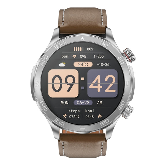DK67 1.53 inch IP67 BT 5.0 Fitness Sport Smart Watch, Support Bluetooth Call / Sleep / Blood Oxygen / Heart Rate / Blood Pressure Health Monitor(Brown)