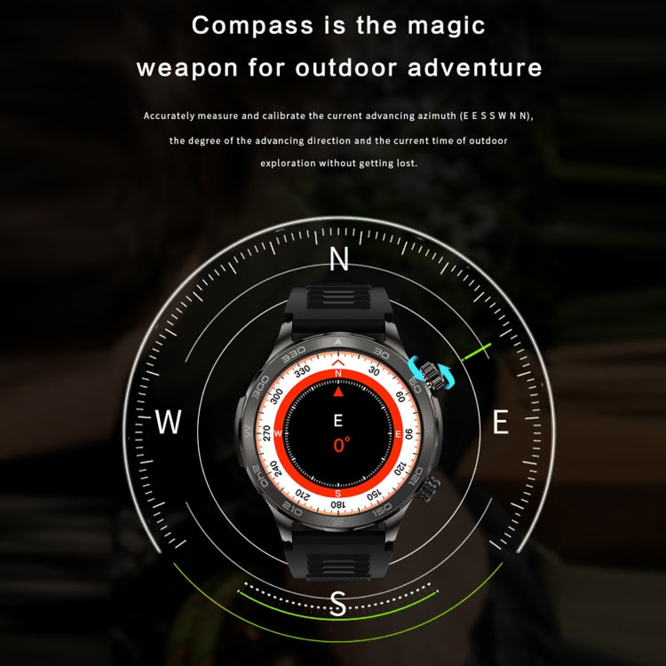 DK67 1.53 inch IP67 BT 5.0 Fitness Sport Smart Watch, Support Bluetooth Call / Sleep / Blood Oxygen / Heart Rate / Blood Pressure Health Monitor(Black) - Smart Watches by PMC TechLife | Online Shopping South Africa | PMC TechLife | Buy Now Pay Later Mobicred