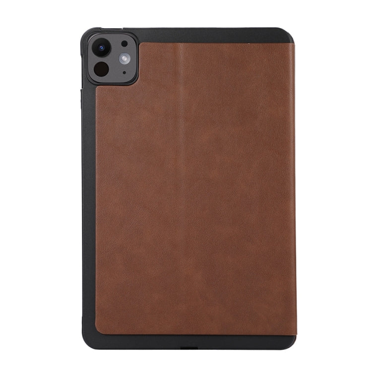 For iPad Pro 11 2024 TPU Flip Tablet Protective Leather Case(Brown) - free shipping - PMC TechLife - Order now!