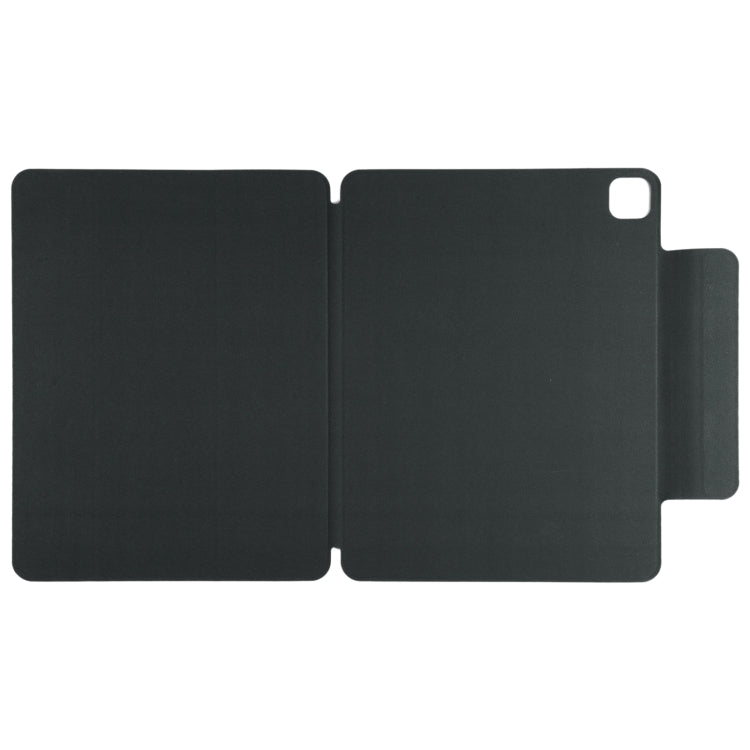 For iPad Pro 13 2024 Double-sided Clip Fixed Buckle Magnetic PU Leather Smart Tablet Case(Black) - iPad Pro 13 2024 Cases by PMC TechLife | Online Shopping South Africa | PMC TechLife | Buy Now Pay Later Mobicred