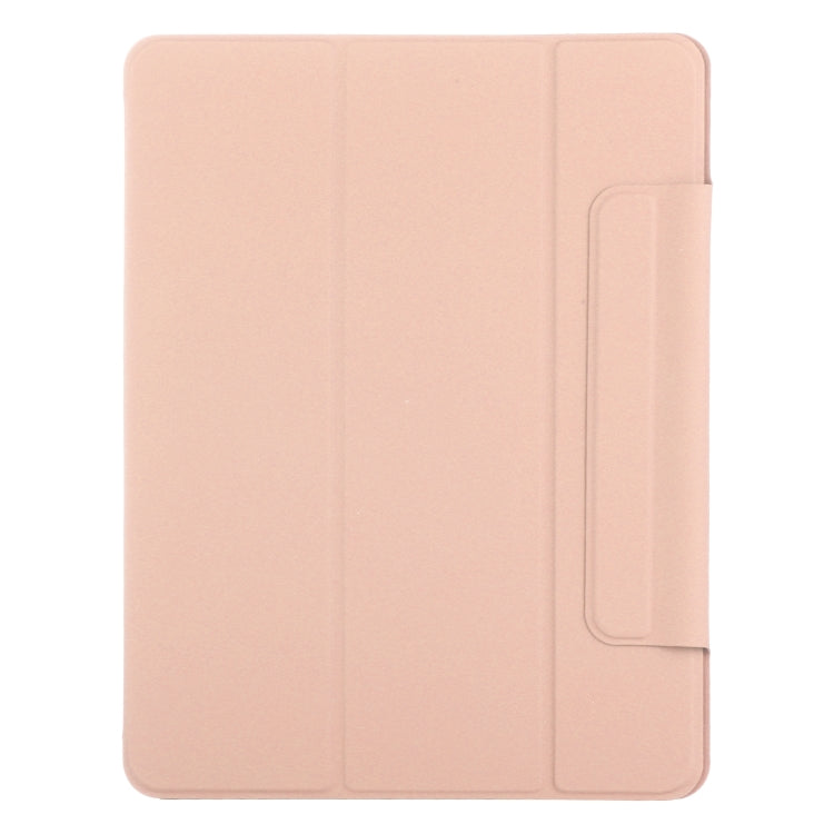 For iPad Pro 13 2024 Double-sided Clip Fixed Buckle Magnetic PU Leather Smart Tablet Case(Gold) - iPad Pro 13 2024 Cases by PMC TechLife | Online Shopping South Africa | PMC TechLife | Buy Now Pay Later Mobicred