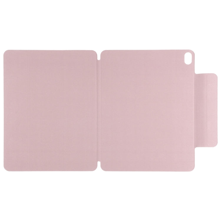 For iPad Air 11 2025 / 2024 Double-sided Clip Fixed Buckle Magnetic PU Leather Smart Tablet Case(Rose Gold) - iPad Air 11 2025 / 2024 Cases by PMC TechLife | Online Shopping South Africa | PMC TechLife | Buy Now Pay Later Mobicred