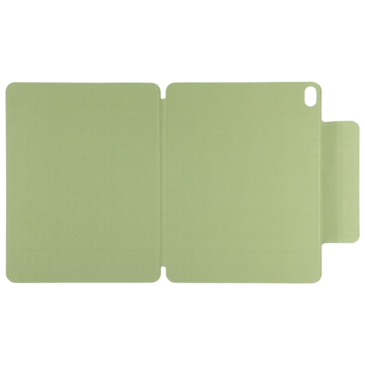 For iPad Air 11 2025 / 2024 Double-sided Clip Fixed Buckle Magnetic PU Leather Smart Tablet Case(Grass Green) - iPad Air 11 2025 / 2024 Cases by PMC TechLife | Online Shopping South Africa | PMC TechLife | Buy Now Pay Later Mobicred