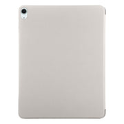 For iPad Air 11 2025 / 2024 Double-sided Clip Fixed Buckle Magnetic PU Leather Smart Tablet Case(Grey)