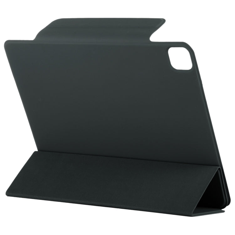 For iPad Pro 11 2024 Double-sided Clip Fixed Buckle Magnetic PU Leather Smart Tablet Case(Black) - iPad Pro 11 2024 Cases by PMC TechLife | Online Shopping South Africa | PMC TechLife | Buy Now Pay Later Mobicred