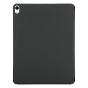 For iPad Air 13 2025 / 2024 Double-sided Clip Fixed Buckle Magnetic PU Leather Smart Tablet Case(Black)