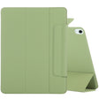 For iPad Air 13 2025 / 2024 Double-sided Clip Fixed Buckle Magnetic PU Leather Smart Tablet Case(Grass Green) - iPad Air 13 2025 / 2024 Cases by PMC TechLife | Online Shopping South Africa | PMC TechLife | Buy Now Pay Later Mobicred
