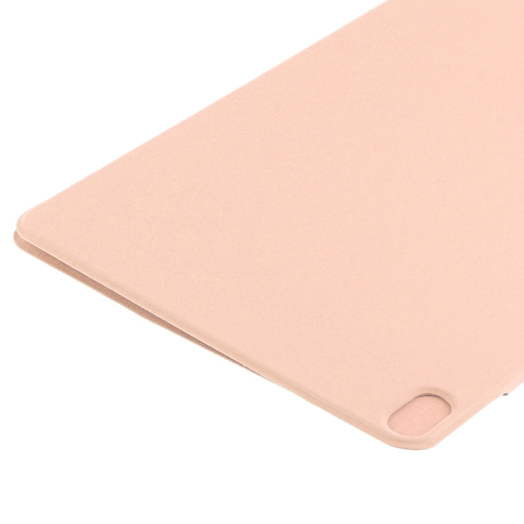 For iPad Air 13 2025 / 2024 Double-sided Clip Fixed Buckle Magnetic PU Leather Smart Tablet Case(Gold) - iPad Air 13 2025 / 2024 Cases by PMC TechLife | Online Shopping South Africa | PMC TechLife | Buy Now Pay Later Mobicred