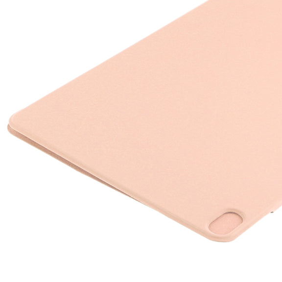 For iPad Air 13 2025 / 2024 Double-sided Clip Fixed Buckle Magnetic PU Leather Smart Tablet Case(Gold)