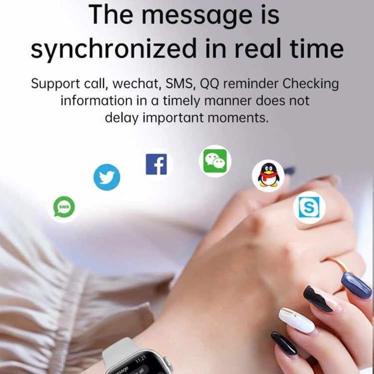 WS11 MAX 2.2 inch Fitness Sport Smart Watch, Support Bluetooth Call / Sleep / Blood Oxygen / Heart Rate / Blood Pressure Health Monitor(Black) - Smart Watches by PMC TechLife | Online Shopping South Africa | PMC TechLife | Buy Now Pay Later Mobicred