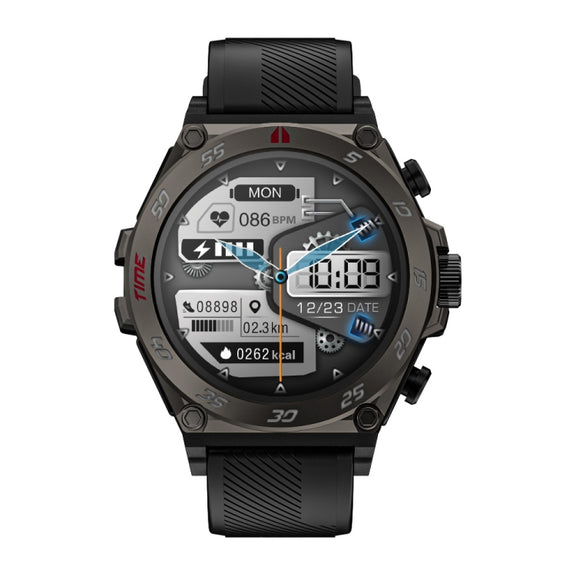 LC18 1.53 inch IP67 BT5.0 Sport Smart Watch with Earbuds, Support Bluetooth Call / Sleep / Blood Oxygen / Heart Rate / Blood Pressure Health Monitor(Black)