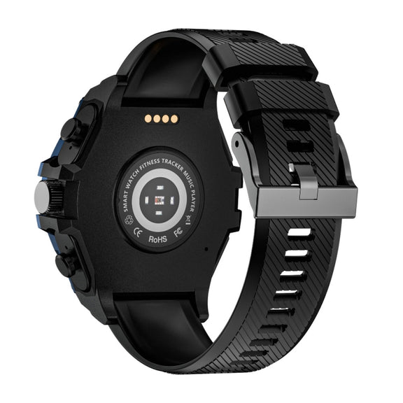 LC18 1.53 inch IP67 BT5.0 Sport Smart Watch with Earbuds, Support Bluetooth Call / Sleep / Blood Oxygen / Heart Rate / Blood Pressure Health Monitor(Black)