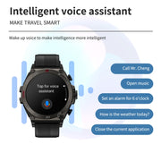 LC18 1.53 inch IP67 BT5.0 Sport Smart Watch with Earbuds, Support Bluetooth Call / Sleep / Blood Oxygen / Heart Rate / Blood Pressure Health Monitor(Black)