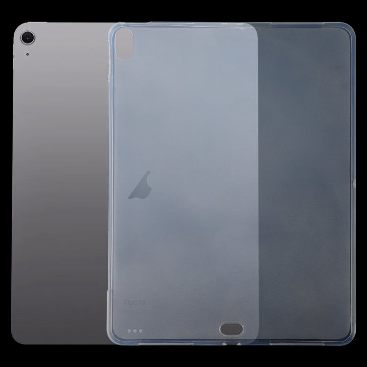 For iPad Air 13 2024 0.75mm Shockproof Outside Glossy Inside Frosted TPU Tablet Case(Transparent) - iPad Air 13 2024 Cases by PMC TechLife | Online Shopping South Africa | PMC TechLife | Buy Now Pay Later Mobicred