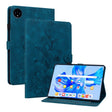 For Huawei MatePad Pro 11 2022 Lily Embossed Leather Tablet Case(Dark Blue) - Huawei by PMC TechLife | Online Shopping South Africa | PMC TechLife | Buy Now Pay Later Mobicred