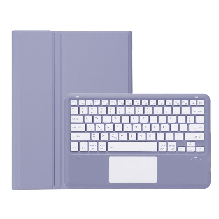 For iPad Pro 13 2024 A14B-A Detachable Ultra-Thin Bluetooth Touch Keyboard Leather Tablet Case with Pen Slot(Purple) - For iPad Pro by PMC TechLife | Online Shopping South Africa | PMC TechLife | Buy Now Pay Later Mobicred