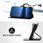 For Xiaomi Redmi K70 / K70 Pro YX0070 Carbon Fiber Buckle Leather Phone Case with Lanyard(Black)