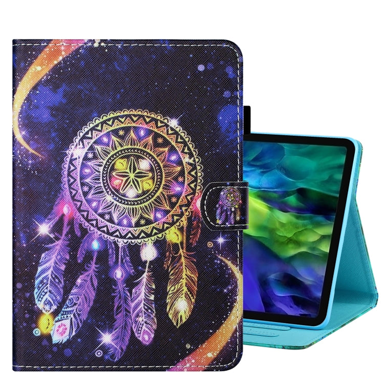 For iPad Pro 11 2024 Coloured Drawing Stitching Smart Leather Tablet Case(Dream Catcher) - iPad Pro 11 2024 Cases by PMC TechLife | Online Shopping South Africa | PMC TechLife | Buy Now Pay Later Mobicred
