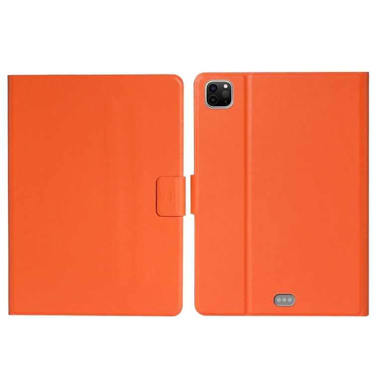For iPad Pro 11 2024 Pure Color Smart Leather Tablet Case(Orange) - iPad Pro 11 2024 Cases by PMC TechLife | Online Shopping South Africa | PMC TechLife | Buy Now Pay Later Mobicred