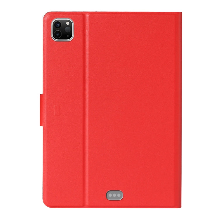 For iPad Pro 11 2024 Pure Color Smart Leather Tablet Case(Red) - iPad Pro 11 2024 Cases by PMC TechLife | Online Shopping South Africa | PMC TechLife | Buy Now Pay Later Mobicred