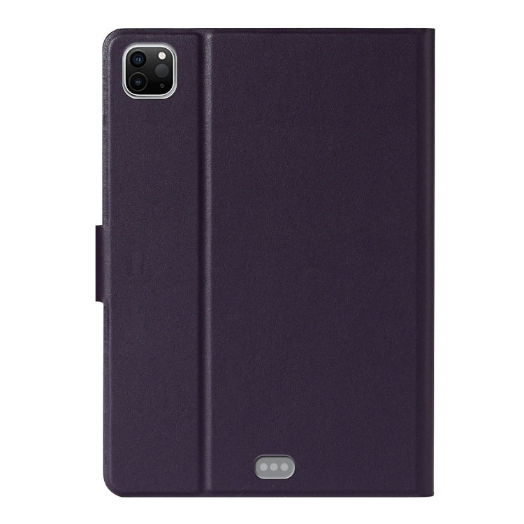 For iPad Pro 11 2024 Pure Color Smart Leather Tablet Case(Purple) - iPad Pro 11 2024 Cases by PMC TechLife | Online Shopping South Africa | PMC TechLife | Buy Now Pay Later Mobicred