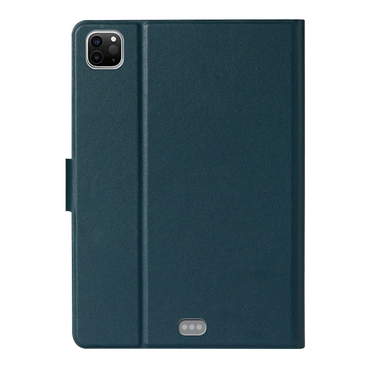 For iPad Pro 11 2024 Pure Color Smart Leather Tablet Case(Deep Green) - iPad Pro 11 2024 Cases by PMC TechLife | Online Shopping South Africa | PMC TechLife | Buy Now Pay Later Mobicred