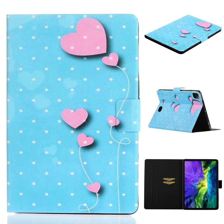 For iPad Pro 11 2024 Voltage Coloured Drawing Smart Leather Tablet Case(Love Balloons) - iPad Pro 11 2024 Cases by PMC TechLife | Online Shopping South Africa | PMC TechLife | Buy Now Pay Later Mobicred