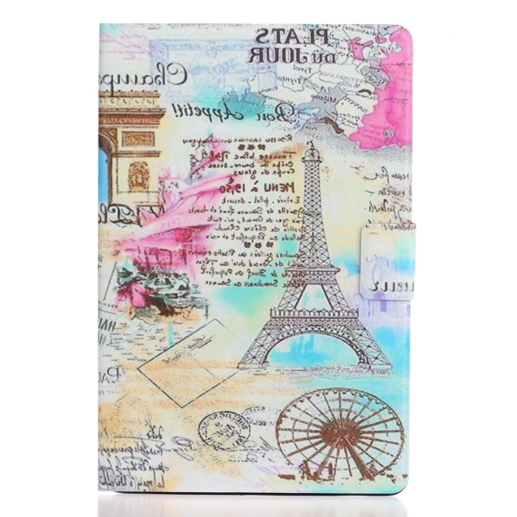 For iPad Pro 11 2024 Voltage Coloured Drawing Smart Leather Tablet Case(Iron Tower) - iPad Pro 11 2024 Cases by PMC TechLife | Online Shopping South Africa | PMC TechLife | Buy Now Pay Later Mobicred