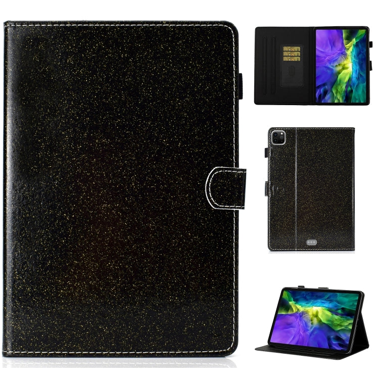 For iPad Pro 11 2024 Glitter Smart Leather Tablet Case(Black) - iPad Pro 11 2024 Cases by PMC TechLife | Online Shopping South Africa | PMC TechLife | Buy Now Pay Later Mobicred