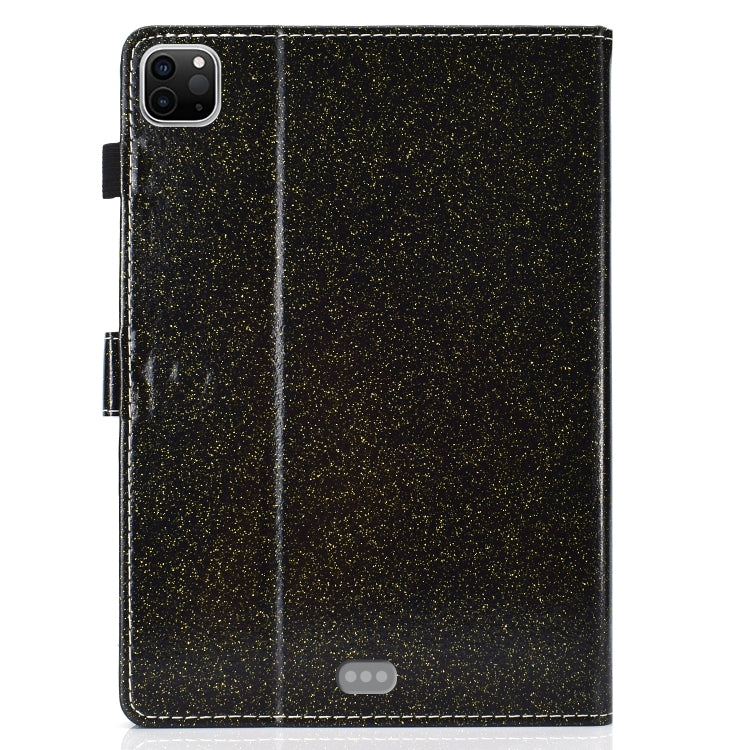 For iPad Pro 11 2024 Glitter Smart Leather Tablet Case(Black) - iPad Pro 11 2024 Cases by PMC TechLife | Online Shopping South Africa | PMC TechLife | Buy Now Pay Later Mobicred