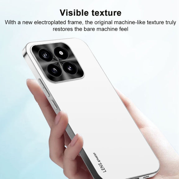 For Xiaomi Redmi K70 Pro AG Frosted Electroplating Acrylic Phone Case(Sierra Blue)