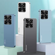 For Xiaomi Redmi K70 Ultra AG Frosted Electroplating Acrylic Phone Case(Navy Blue)