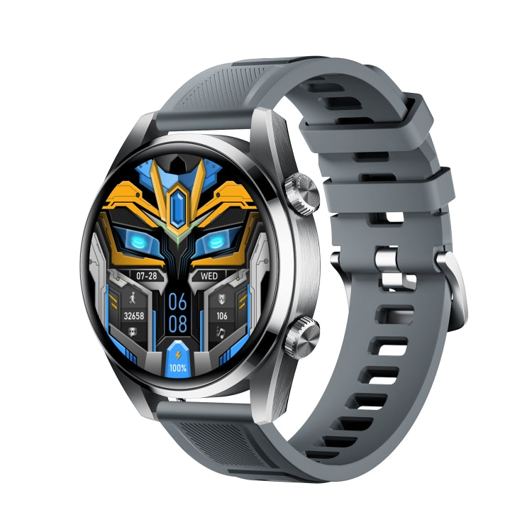 WS-11 1.43 inch IP67 Sport Smart Watch, Support Bluetooth Call / Sleep / Blood Oxygen / Heart Rate / Blood Pressure Health Monitor(Silver) - Smart Watches by PMC TechLife | Online Shopping South Africa | PMC TechLife | Buy Now Pay Later Mobicred