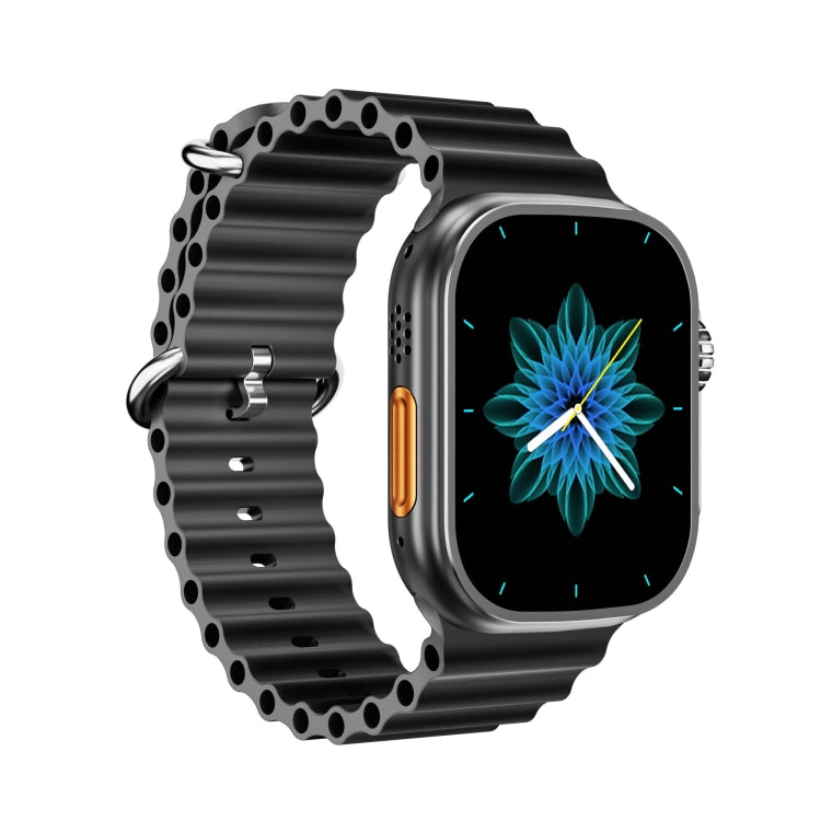 WS12 ULTRA 2 2.2 inch Sport Smart Watch, Support Payment Code / Bluetooth Call / Sleep / Blood Oxygen / Heart Rate / Blood Pressure Health Monitor(Black)